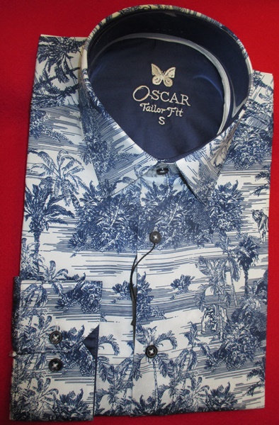 Oscar blau mit Tiger