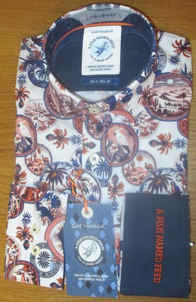 Fish Sahara Rondellen blau lang